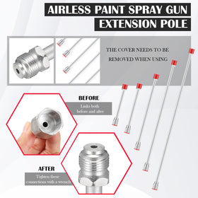 Lanties 50 cm extension rod for mid-height walls and trims.