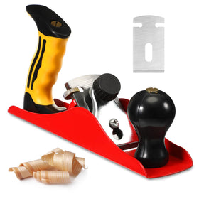 Lanties hand planer with 2-inch blade delivering smooth cuts