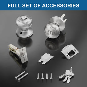 Lanwandeng screws and guide included simplify installation for any door