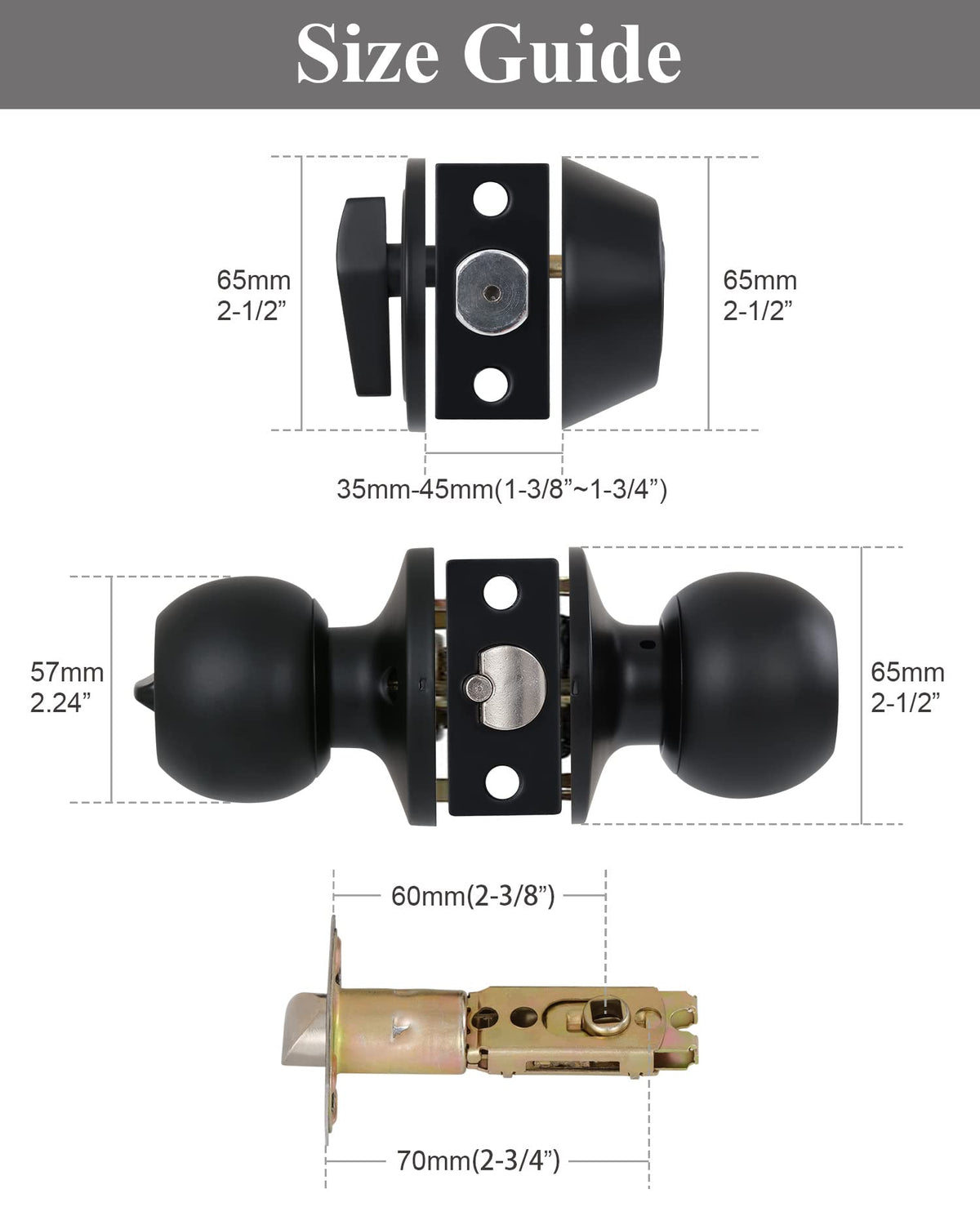 DIY installation with included tools and screws for Lanwandeng locks