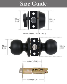 DIY installation with included tools and screws for Lanwandeng locks
