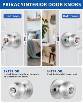 Lanwandeng flat ball style knob offering a modern look and comfortable grip.