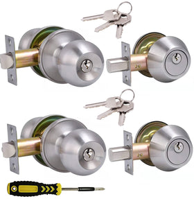 Lanwandeng keyed-alike entry knob for simplified home access.