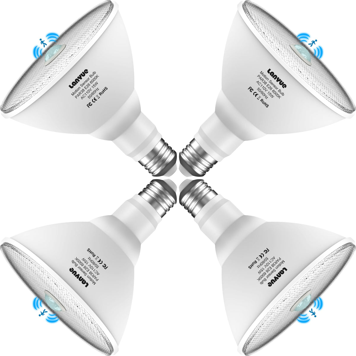 Lanyue 6000K daylight LED bulb for crisp task lighting.