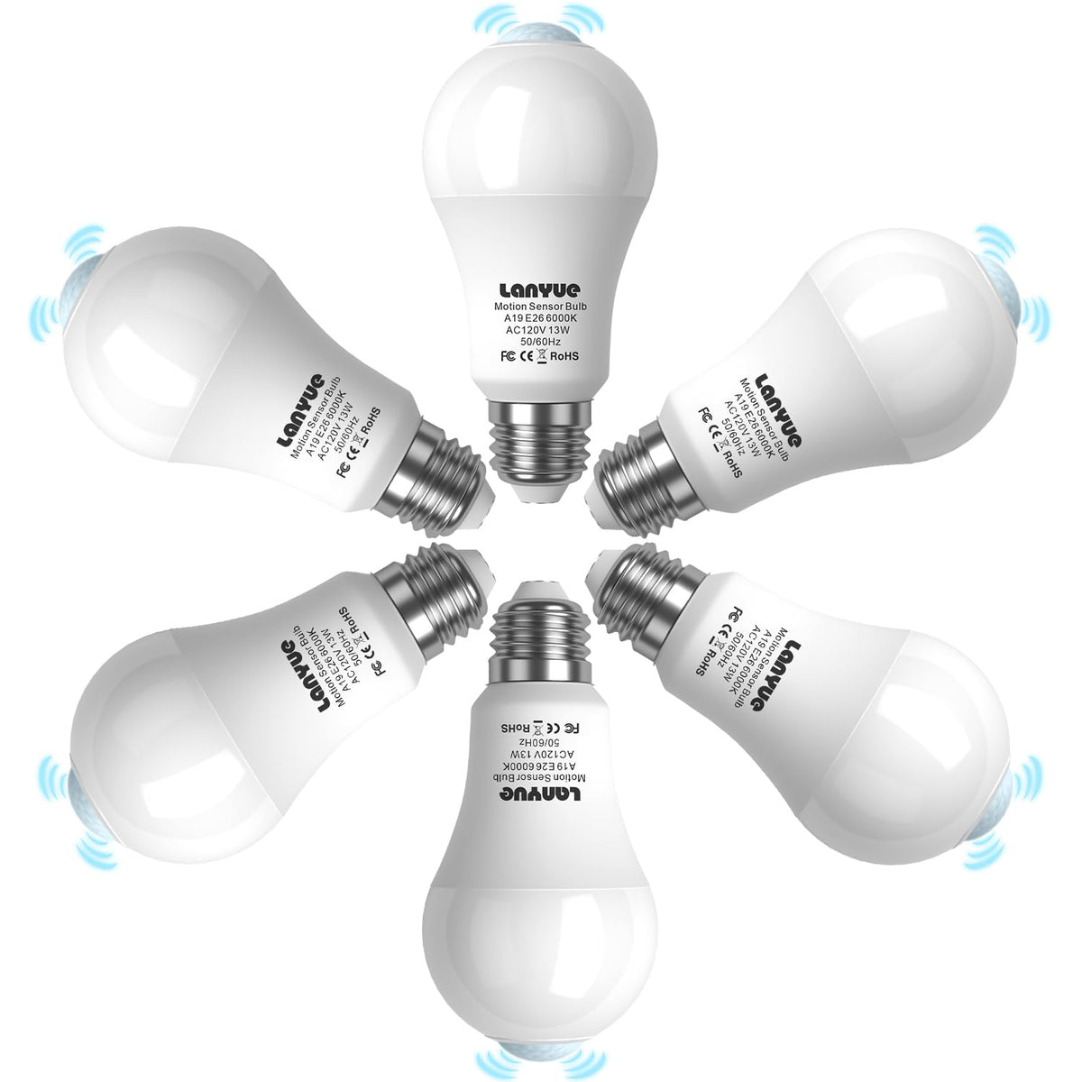 Lanyue 13W LED replaces 100W for energy-efficient indoor lighting