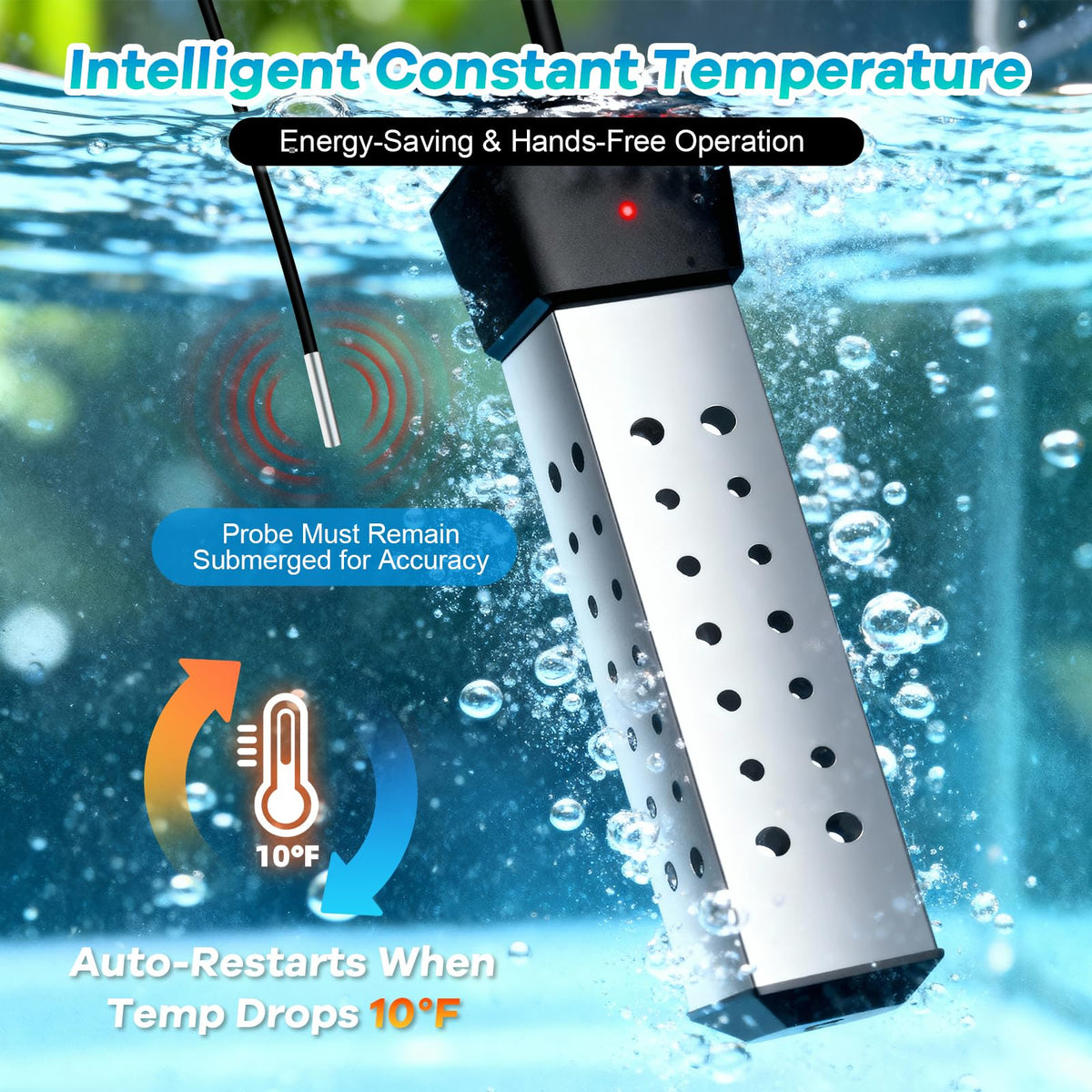 Laoaivena stainless steel guard protects against splashes and burns