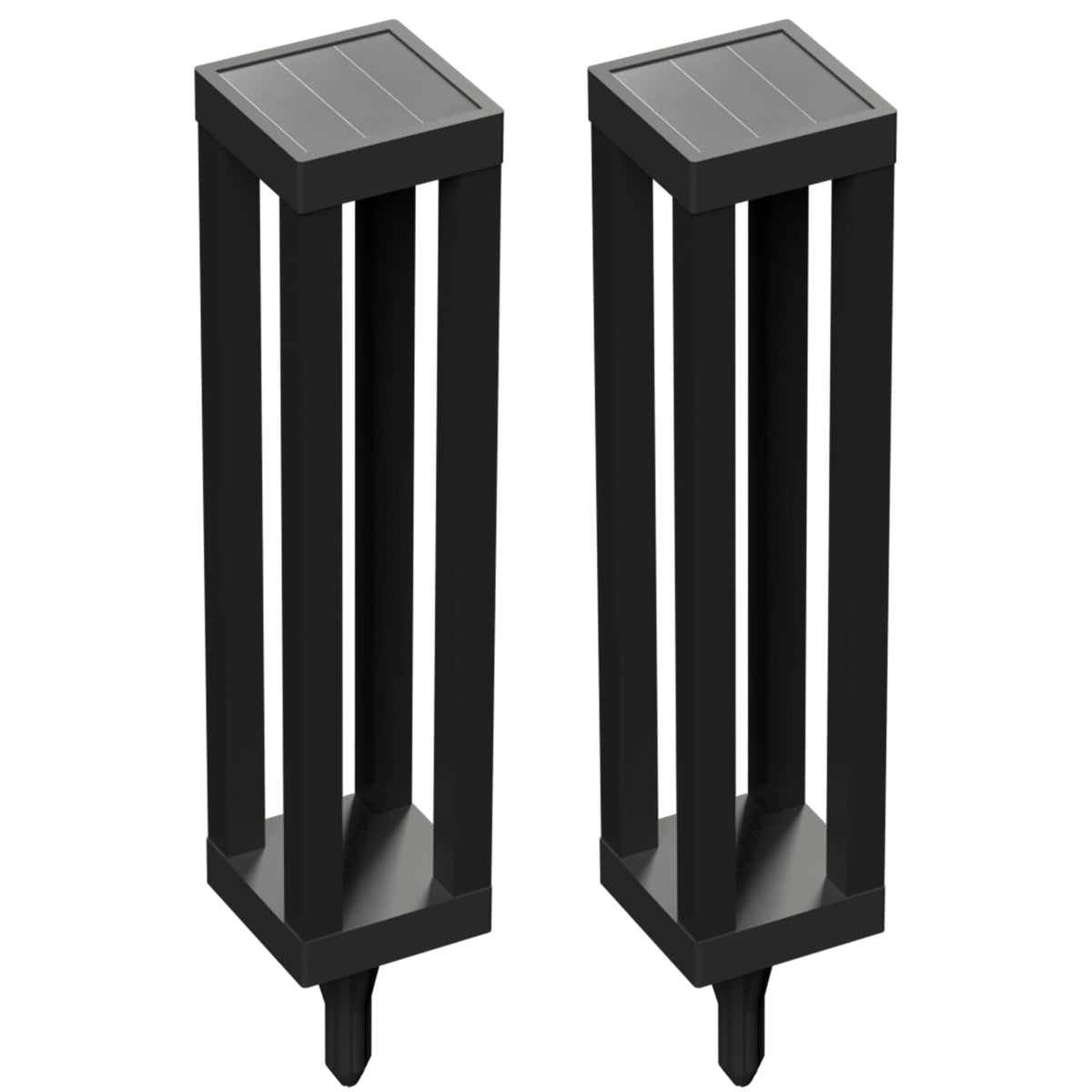 Lapsnail garden lighting, 18.9 inches tall, ideal for borders