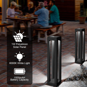 Lapsnail solar floor lamp, warm illumination lights ground with dramatic light and shade