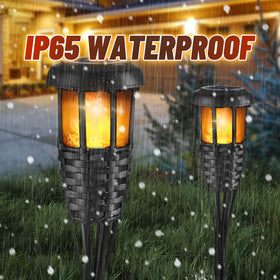 Lapsnail IP65 waterproof torch stands up to weather and poolside setups
