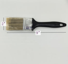 LAPXSNZD flat brush with plastic handle for comfortable grip during DIY projects