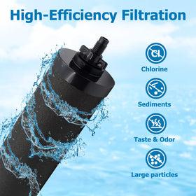 Larayci NSF/ANSI 42 certification indicating safety and filtration performance.