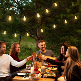 Larkvue easy-installation and end-to-end connectability for flexible outdoor lighting