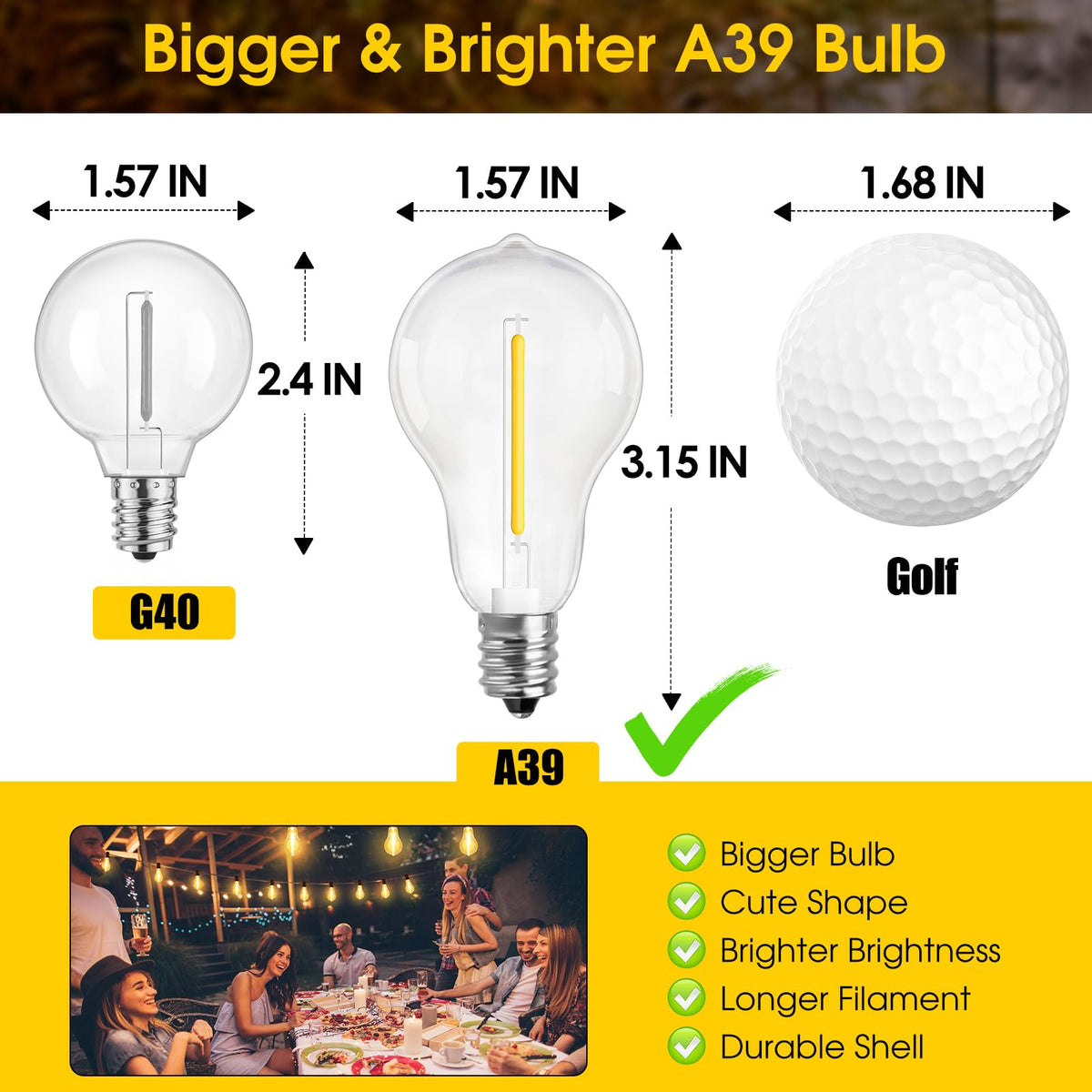 Larkvue IP65 waterproof design keeps outdoor lighting reliable in rain and wind