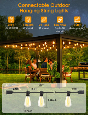 Dimmable compatibility with standard dimmers for adjustable ambiance.