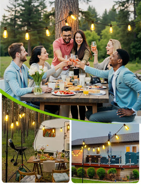 Larkvue spare bulb included ensures uninterrupted lighting during events
