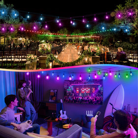 Larkvue ideal for weddings, parties, and cozy outdoor evenings.