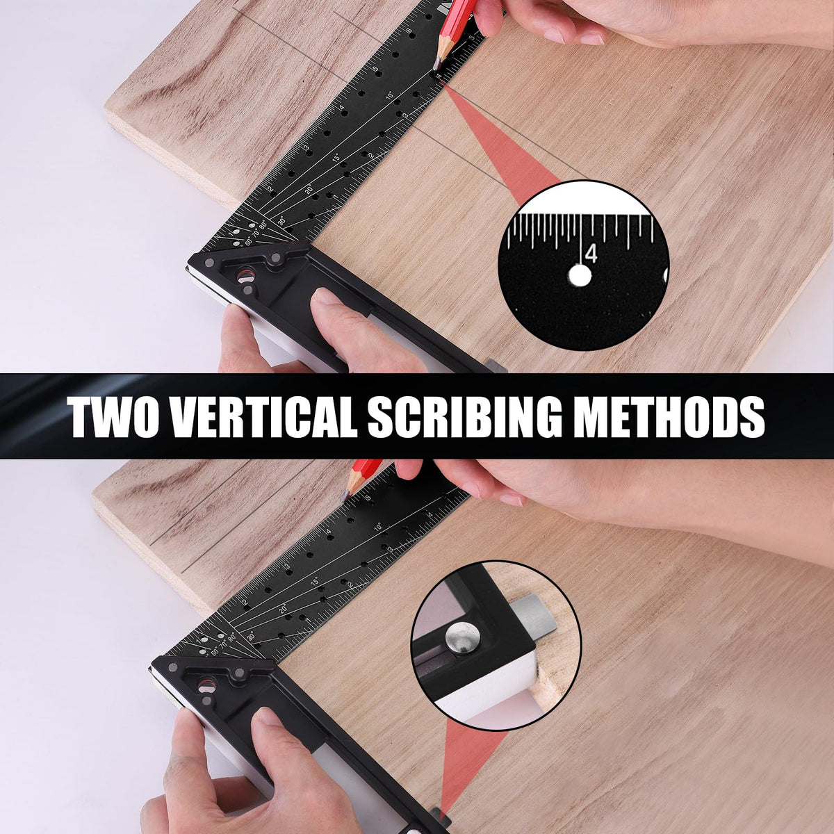 LARMEIL angle marking holes for quick angle marks in projects
