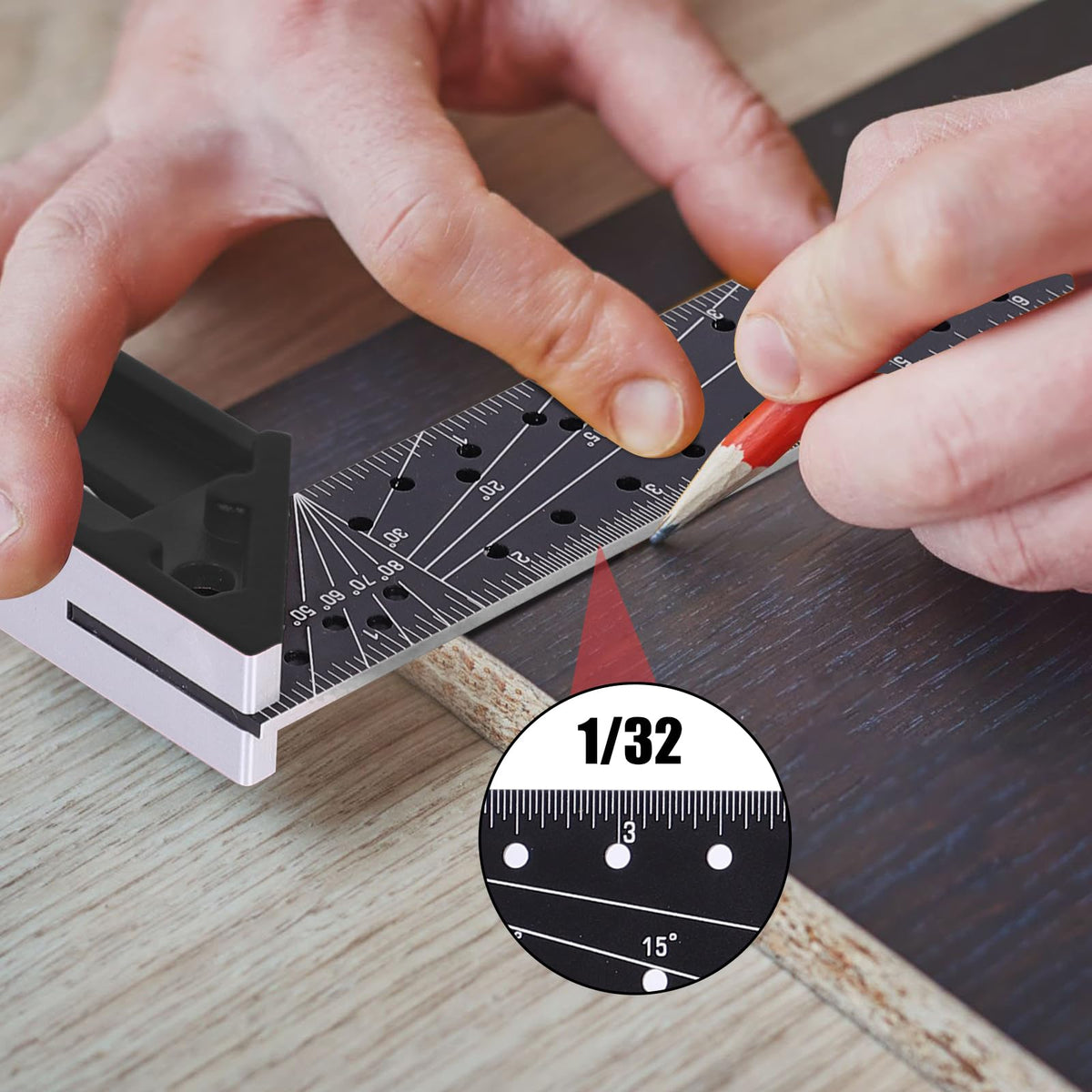 LARMEIL laser engraved scale stays legible in tough environments