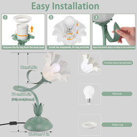 Larnix quick 10-minute install with included hardware