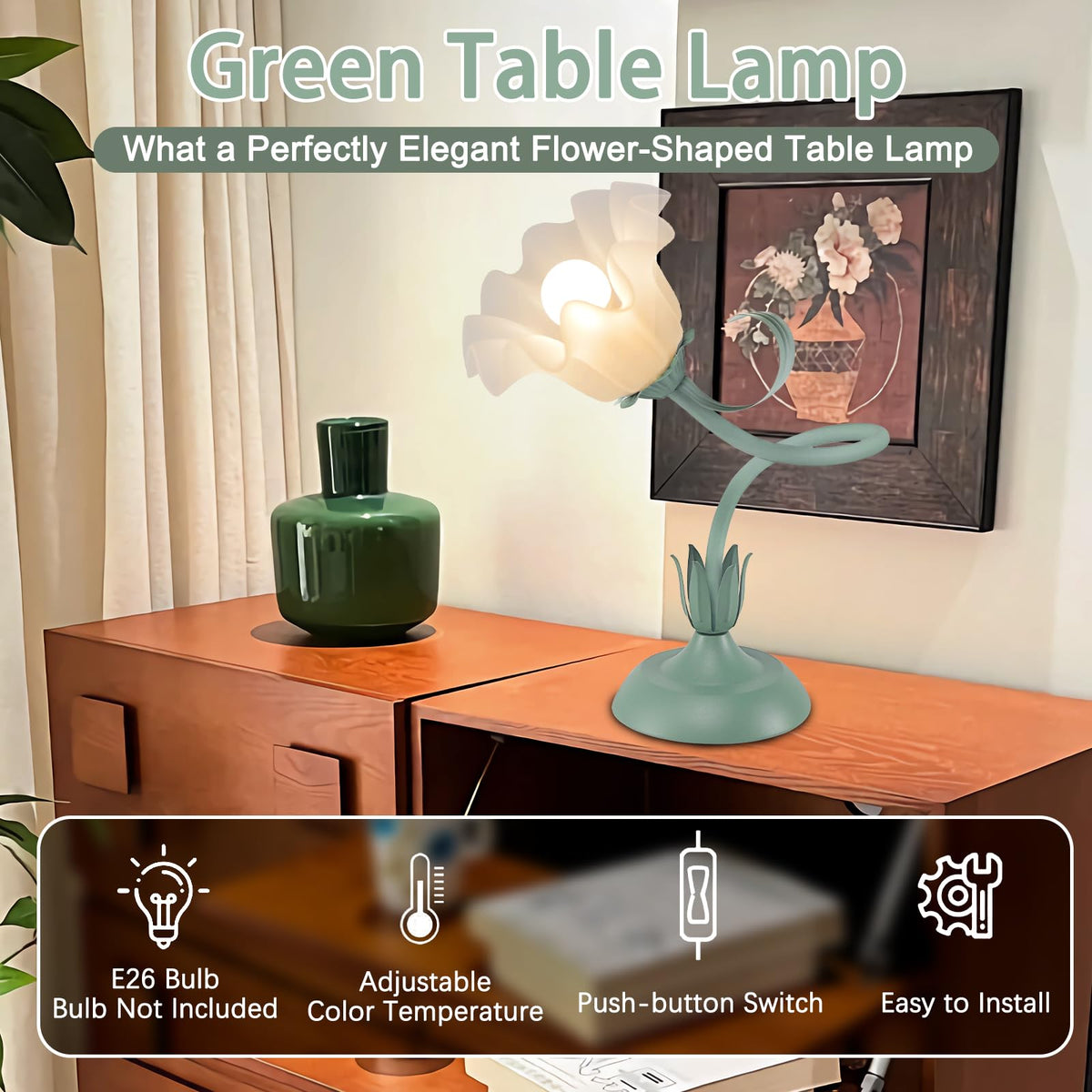Larnix weighted base ensures stable placement on any surface