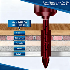 Larouoba handles drilling concrete, brick, cement, metal, and wood with ease.
