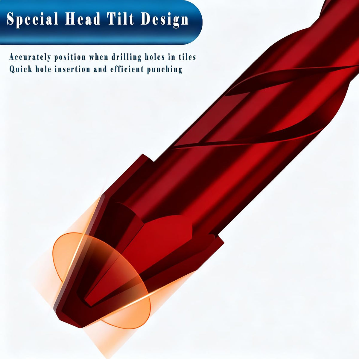 Larouoba slant-head eccentric design enables precise hole positioning.
