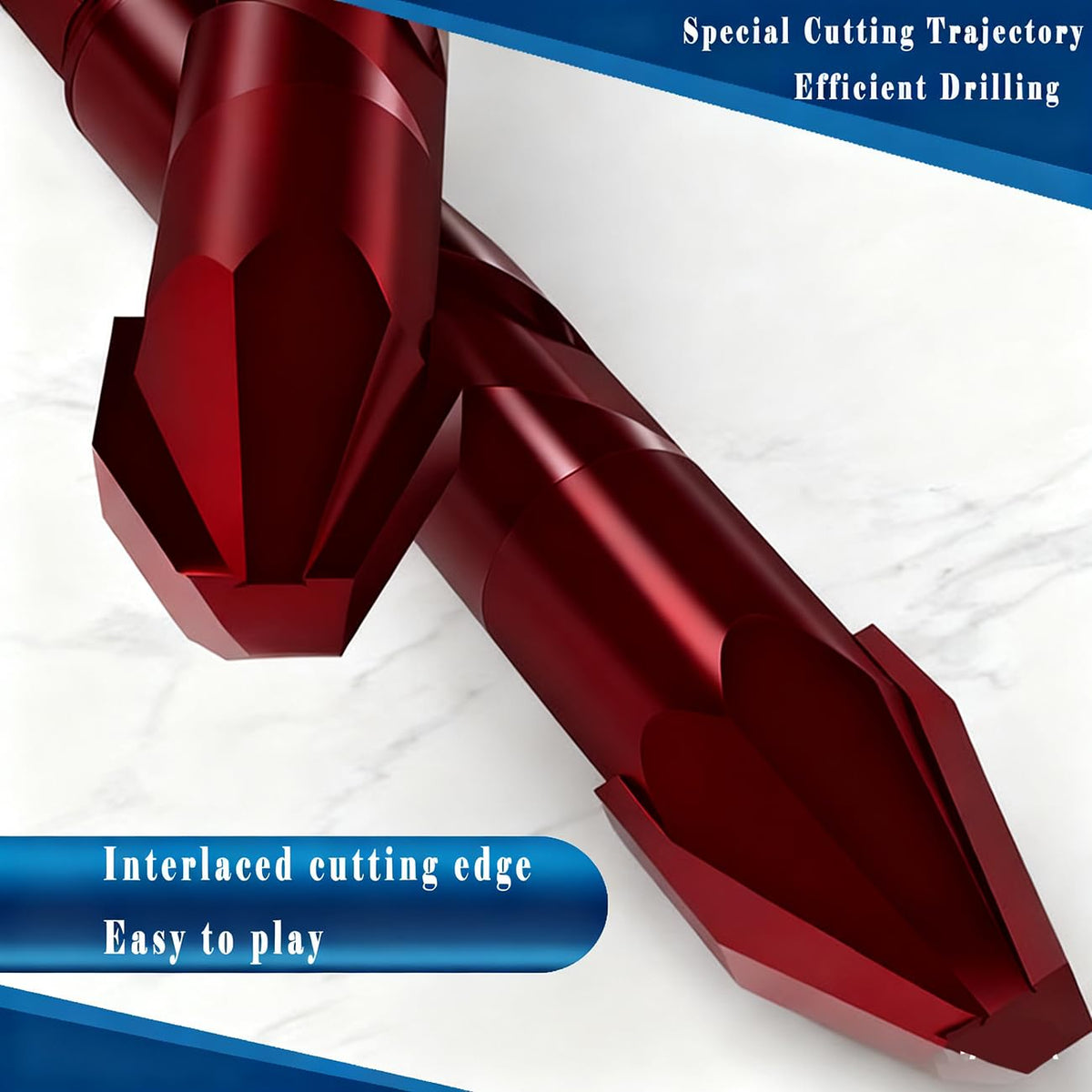 Larouoba water cooling option to extend bit life when needed.