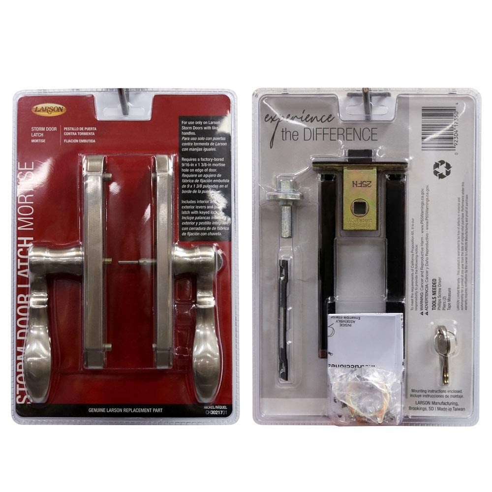 Larson M2 hardware bundle and instructions for quick installation.