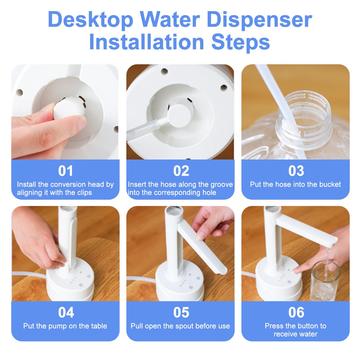 Lartedaux BPA-free materials ensure safe water contact