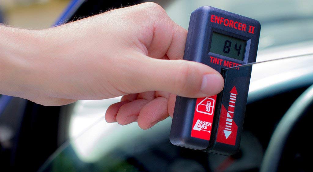 Laser Labs Enforcer II Tint Meter battery included enables ready-to-test operation anywhere.