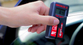 Laser Labs Enforcer II Tint Meter battery included enables ready-to-test operation anywhere.