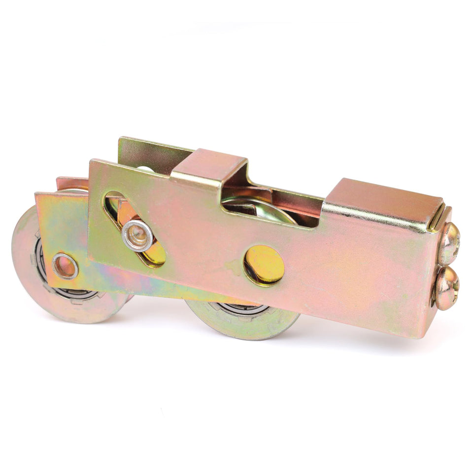 Lashow 2-pack sliding door rollers provide smoother operation for aluminum and vinyl doors.