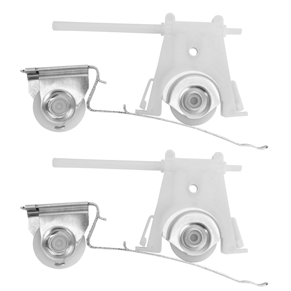 Lashow four-pack sliding screen door roller assembly upper for easy replacements