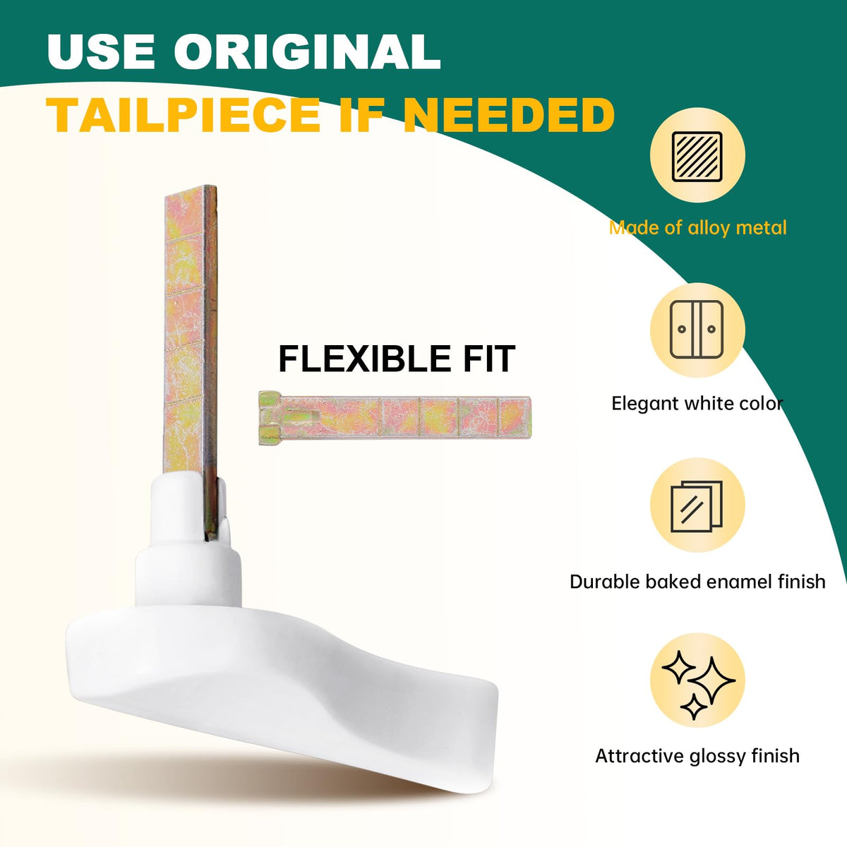 Lashow tail pin 1-3/8 in fits most sliding doors.