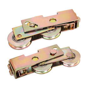 Lashow tandem wheels support one-and-quarter-inch tracks for reliable daily use.