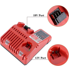 Lasica 12V battery compatibility with Milwaukee packs