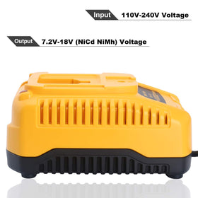 Lasica DC9310 back view highlights sturdy plug and global voltage compatibility.