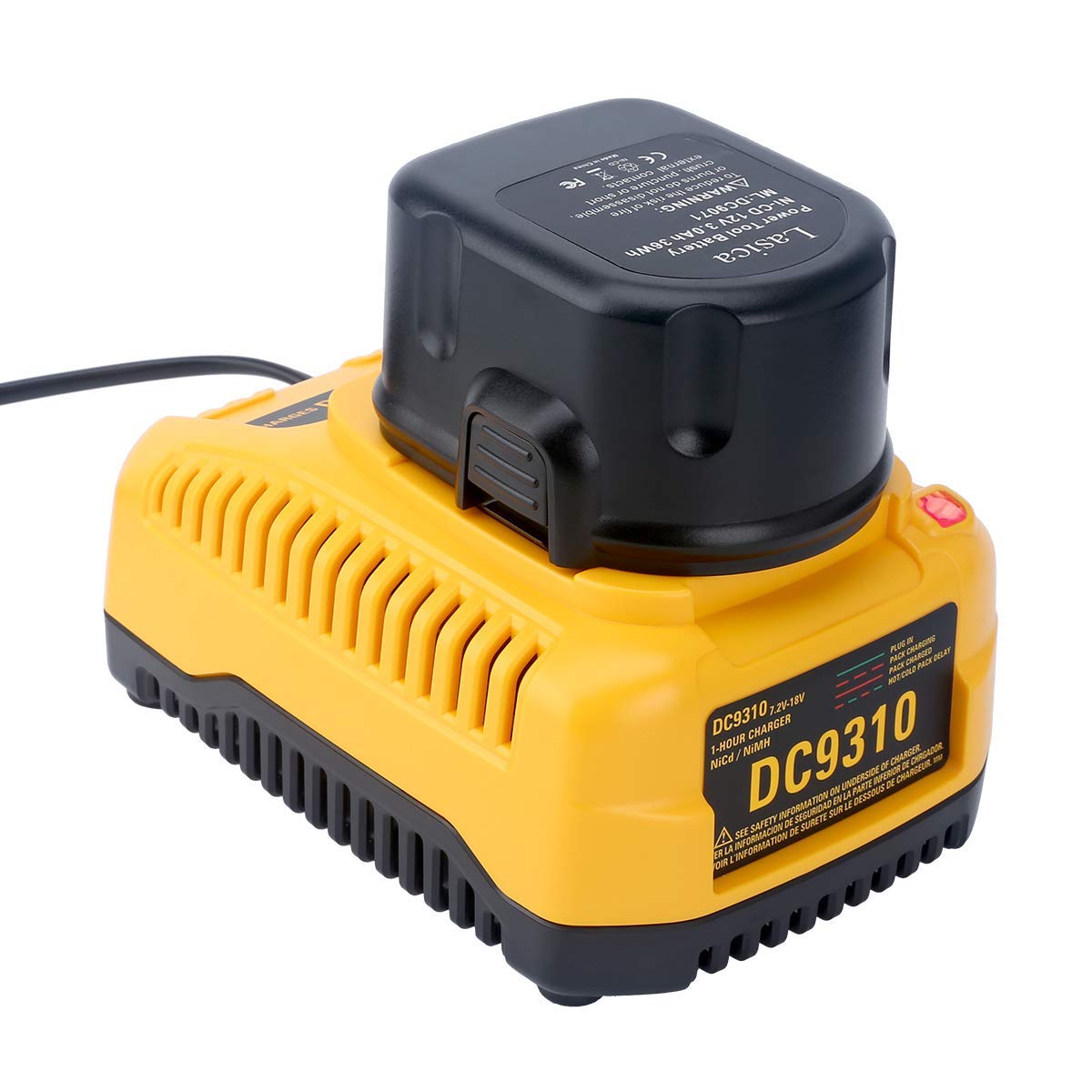 Lasica DC9310 compact design fits into tight workspaces.