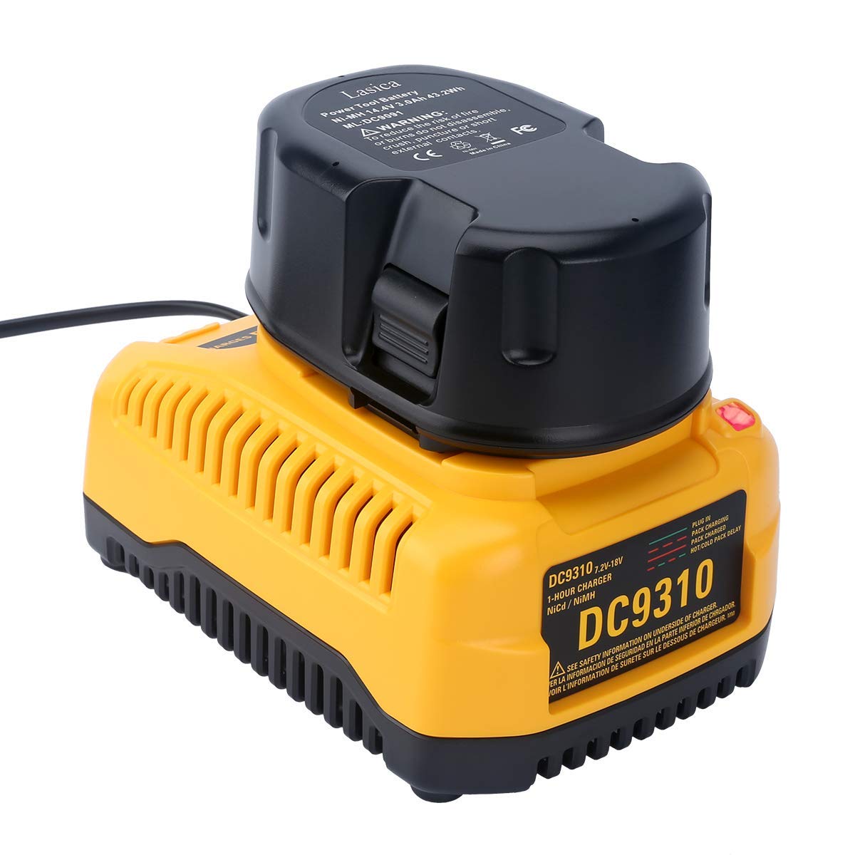 Lasica DC9310 cord wrap keeps cables tidy for mobile setups.