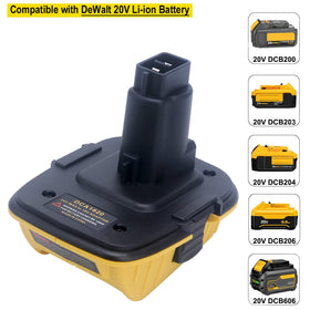 Lasica DCA1820 demonstrating easy installation and quick 18V to 20V upgrade.