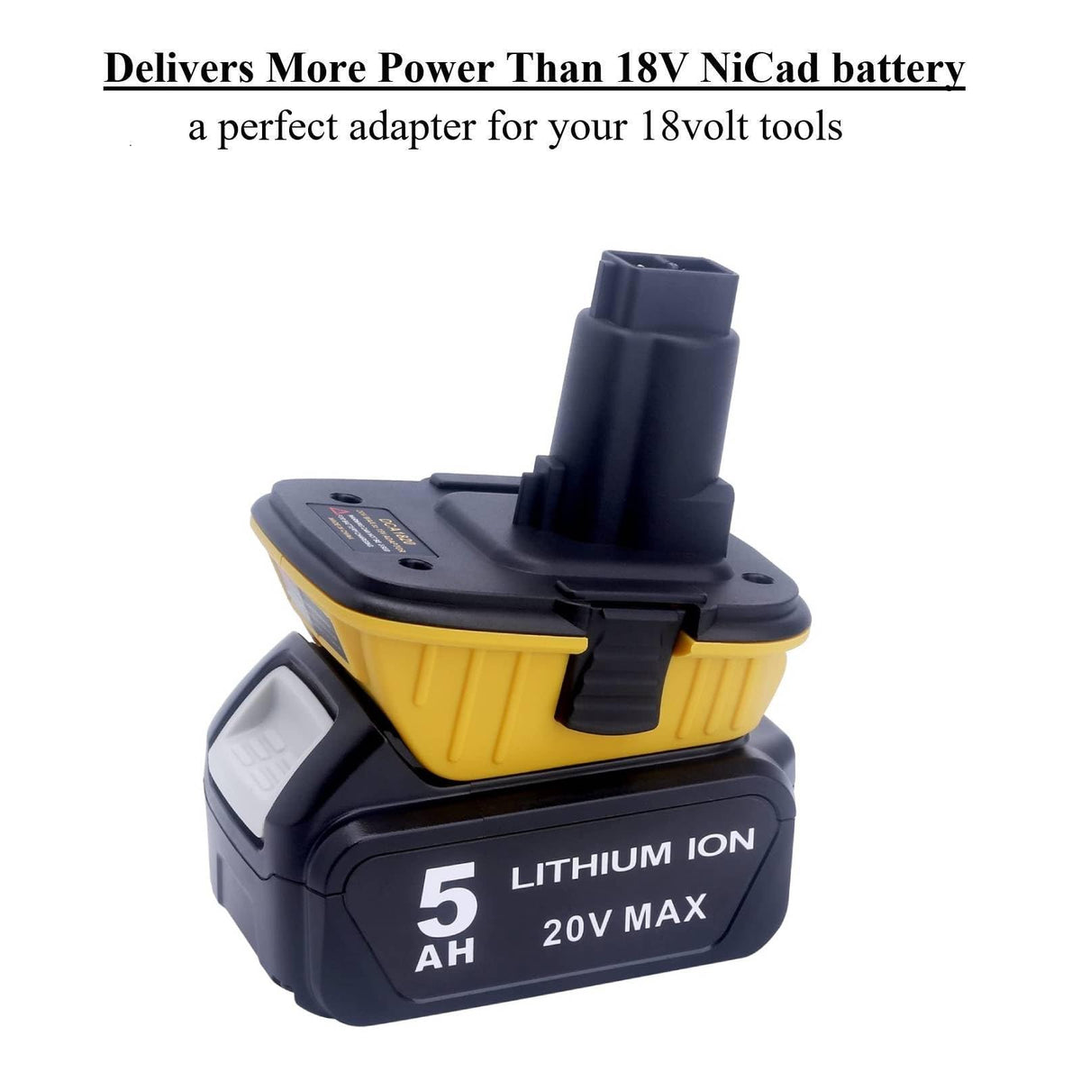 Lasica DCA1820 ready for XR Nano and other 20V Max kits.