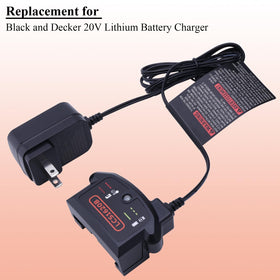 Lasica charger compatible with LBXR20 batteries for versatile 20V tool charging.