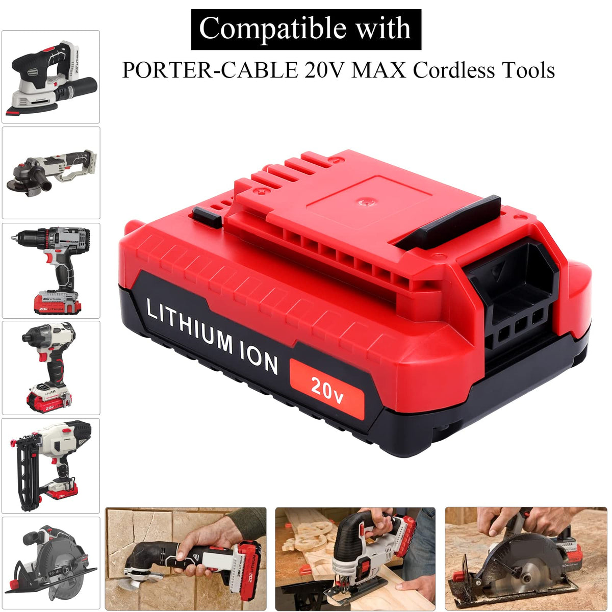 Lasica PCC680L on charger showing ready-to-use power.