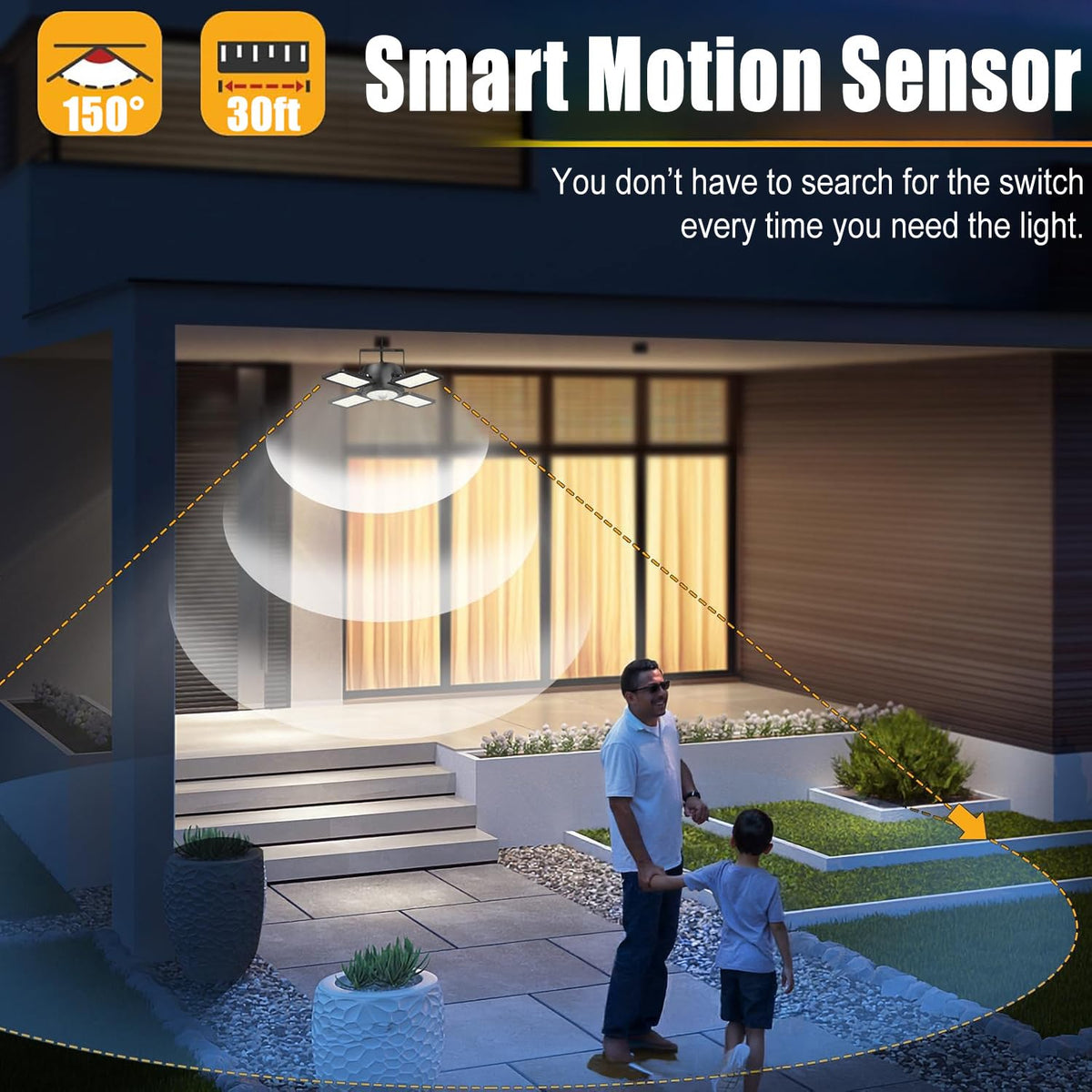 Latband Solar Shed Light: IP65 waterproof for tough weather.