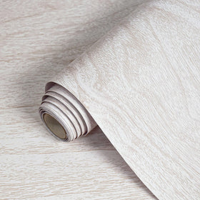 Lativo white wood contact paper on kitchen cabinets for a durable, wipe-clean finish.