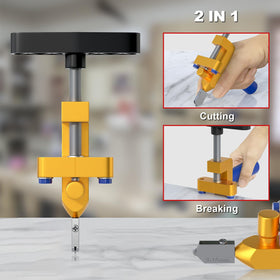 LATTHANT 2-in-1 tile breaker for clean breaks and efficient work.