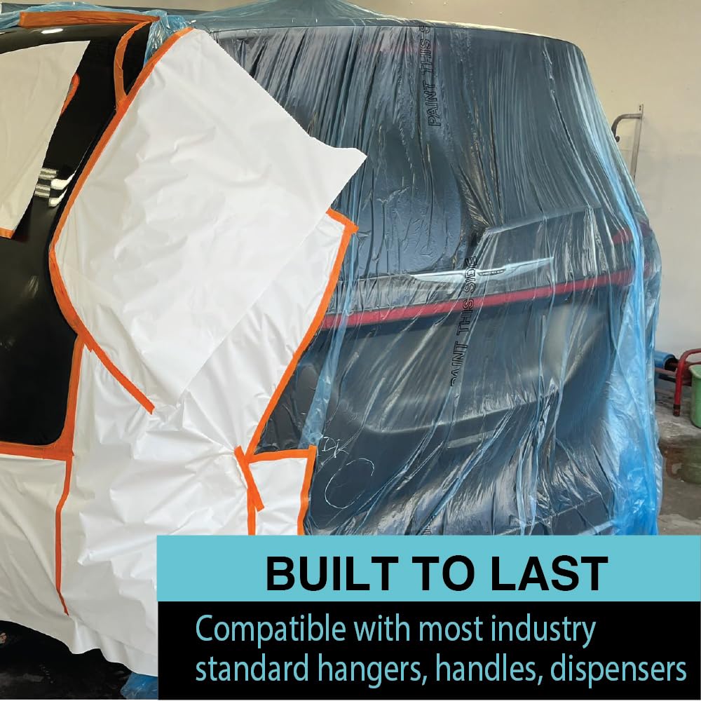 LAUCO MAXIFILM covers grass, furniture, walls, and equipment during projects.