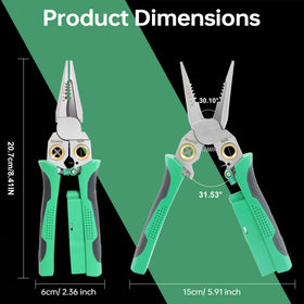 Laukowind compact all-in-one tool fits in car kit for quick repairs.