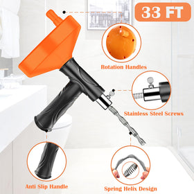 Launary bathroom-drain use helps clear clogs safely