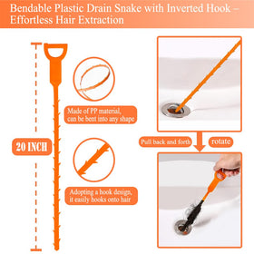 Launary reusable drain auger reduces replacement needs